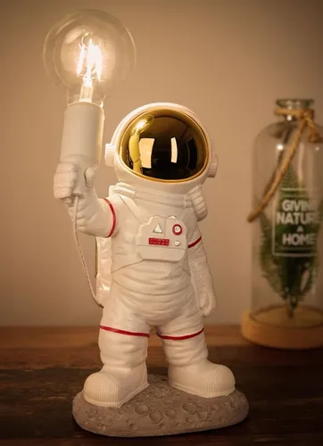 BRUBAKER Astronauten Tischlampe