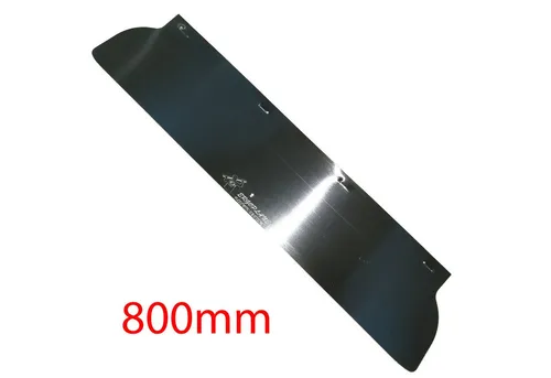 ConToo Flächenspachtel CONTOO Ersatzblatt 80cm Edelstahl CT01 - Flächenspachtel Zubehör aus rostfreiem Stahl mit superflexiblem 0,3 mm Blatt, ideal zum Glätten von Putz. Einfaches Einsetzen und Ersetzen der Klingen für effizientes Arbeiten.