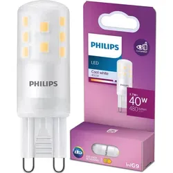 Philips Brenner 40 W G9 G9, 3,7 W, 40 W, G9, 480 lm, 15000 h, Kaltweiße