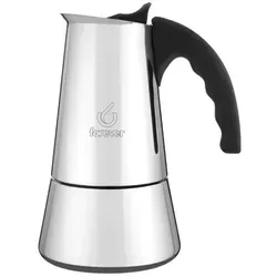 Forever 'Miss Conny' Edelstahl Kaffeebereiter für 6 Tassen - Hochwertiger Kaffeebereiter aus rostfreiem Edelstahl, unzerstörbar und für Induktion geeignet. Mit ergonomischem Griff und spülmaschinenfest – perfekter Genuss für Kaffeeliebhaber.