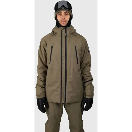 BRUNOTTI Herren Funktionsjacke Norrow Men Snow Jacket - Die Norrow Snow Jacket vereint Funktionalität und Komfort für Rider. Mit 20K Wassersäule, atmungsaktivem Material und helmkompatibler Kapuze ist sie ideal für anspruchsvolle Wetterbedingungen.