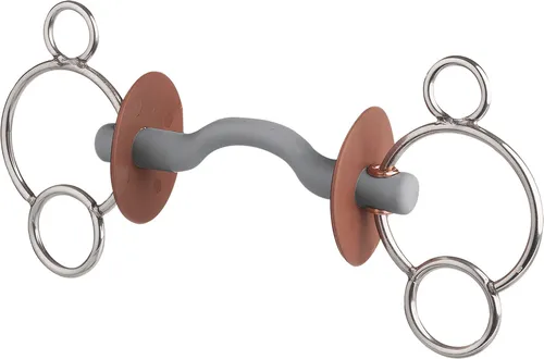 beris 3-Ring Gebiss Zungenbogenstange hart