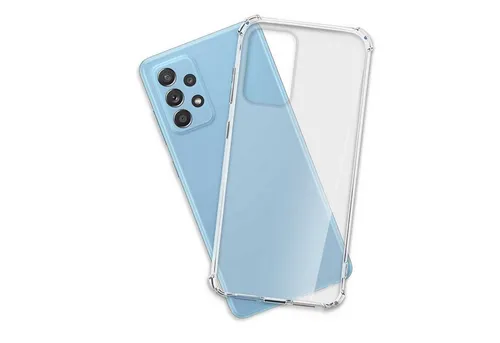 mtb more energy Smartphone-Hülle Clear Armor Case für Samsung Galaxy A52 4G / 5G, A52s 5G, Transparente TPU Schutzhülle Case Backcover mit Anti-Shock Verstärkung