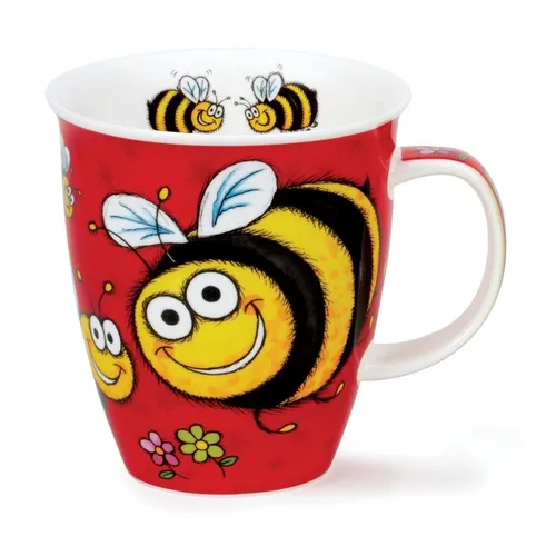 Dunoon Tasse Teetasse Bee Biene 0,4l Kaffeebecher Nevis