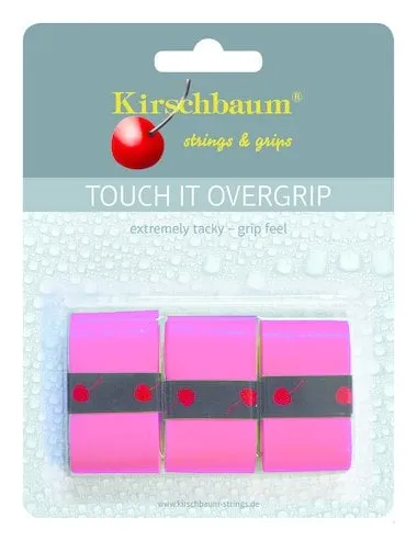 Kirschbaum Overgrip Touch it 0.5mm (extreme Griffigkeit) pink 3er