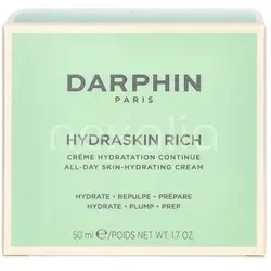 Hydraskin Rich All Day Skin Hydrating - Nachtpflege für trockene Haut, intensiv feuchtigkeitsspendend und ideal für eine geschmeidige Haut über Nacht.