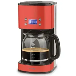 H.Koenig MG30 Kaffeefiltermaschine 12-20 Tassen - Kaffeemaschine mit 1,5 L Fassungsvermögen, programmierbar über LCD-Display, ideal für Kaffee-Liebhaber und Familien.