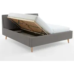 Meise Möbel Frieda Bettkasten Polsterbett - Betten mit integriertem Stauraum, hochwertigem Design und erstklassigem Schlafkomfort für ein modernes Schlafzimmer.