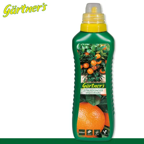 Gärtner’s 500 ml Zitrusdünger mit Spurennährstoffen Orange Olive Feige