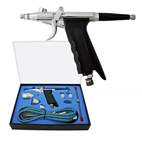 Wiltec Airbrush Pistole Set Typ 116AK mit Double Action Funktion