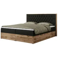 MKS MEBLE Boxspringbett 160x200 mit Bettkasten