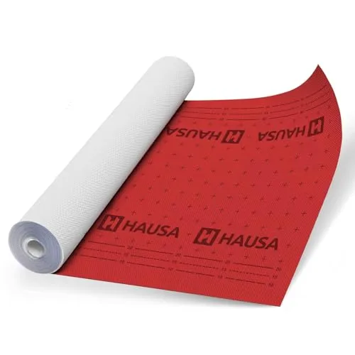 HAUSA Unterspannbahn Dach Superior HU180 180g/m² - 150m² - Hochdiffusionsoffene, wasserdichte Unterdeckbahn für optimale Dachabdichtung. Extrem reißfest und witterungsbeständig, ideal für alle Dacheindeckungen. Mit geprüfter Qualität für langlebigen Schutz.