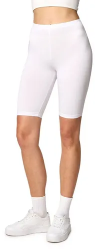 Merry Style Leggings Damen Kurze Hose aus Viskose MS10-145 (1-tlg) elastischer Bund