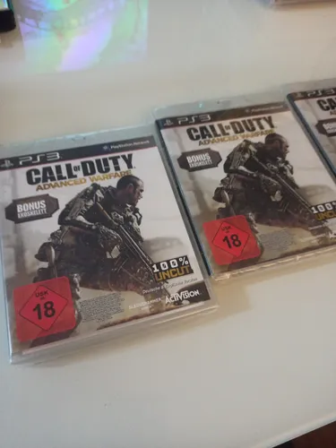 Sony Playstation PS3 Call of Duty Advanced Warfare - NEU OVP - Games, actiongeladenes Shooter-Erlebnis mit fesselnder Story und beeindruckender Grafik, USK ab 18 Jahren.