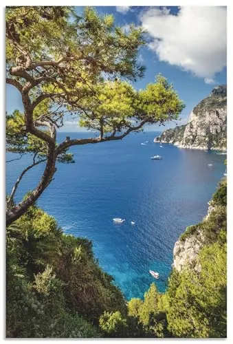 Poster & Bildende Kunst Blau von ARTland