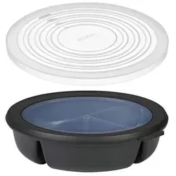 Mepal Bento-Schüssel Starter-Set mit Mikrowellendeckel - Praktisches Starter-Set mit luftdichter Bento-Schüssel für Meal-Prep. Ideal für Kühlschrank, Gefrierfach und Mikrowelle – spülmaschinenfest und BPA-frei.