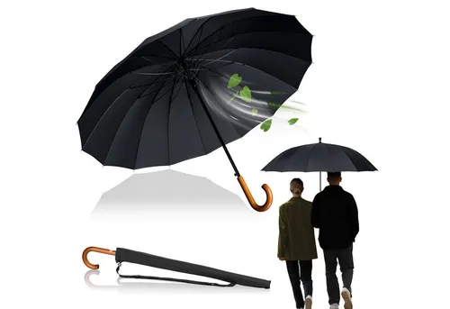 LOGAN BARNES Stockschirm EDINBURGH in schwarz von Logan & Barnes