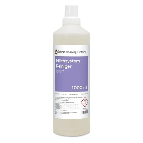 Milchsystem-Reiniger 1000 ml | Schonend - Effektiv - Phosphatfrei | Premium Qualität - 100% Made in Germany | kare cleaning systems (1 Flasche) | Milk System Cleaner 1 Liter
