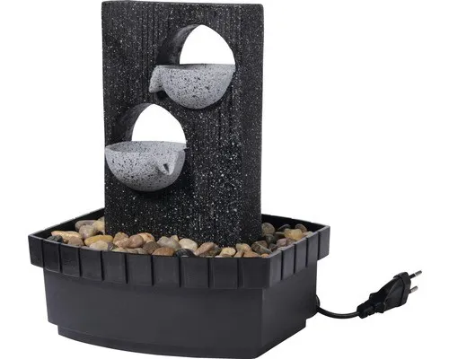 Design Zimmerbrunnen mit 2 Schalen