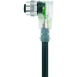 Escha 8045238 M12 Buchse gewinkelt 5,00 m - Konfektionierter Sensor-Aktor-Steckverbinder für die Automatisierungstechnik. Mit 5,00 m Kabellänge und gewinkeltem Design ideal für flexible Installationen.