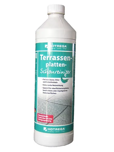 Hotrega Terrassenplatten Schonreiniger 1 L Konzentrat Stein Naturstein Pflaster