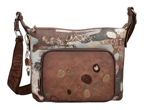 Anekke Umhängetasche Crossbody Bag - Umhängetasche mit verstellbarem Schulterriemen, geräumigem Hauptfach und liebevollem Design - perfekt für jeden Anlass!