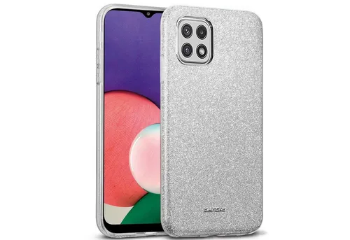 CoolGadget Handyhülle Glitzer Glamour Hülle für Samsung Galaxy A22 5G 6,6 Zoll, Slim Case mit Glossy Effect Schutzhülle für Samsung A22 5G Hülle