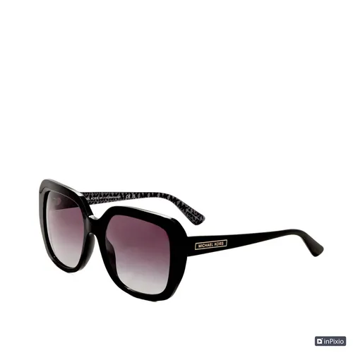 Michael Kors Damen Manhasset 55mm Schwarze Sonnenbrille MK2140-30058G-55