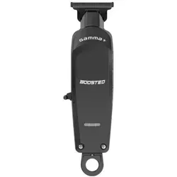 Gamma+ Boosted Trimmer - Professioneller Haartrimmer mit 8000 U/min Hochleistungs-Drehmotor für präzise Schnitte. Inklusive 3 Bodykits zur individuellen Gestaltung und einer Schnelllade-Basis mit LED-Anzeige.