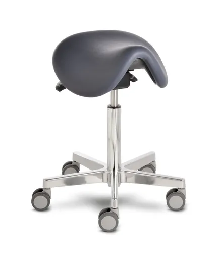 Prova Nova Arbeitshocker Sattelhocker docy® Lugano 4651, Sitzhöhe ca. 58 - 77 cm