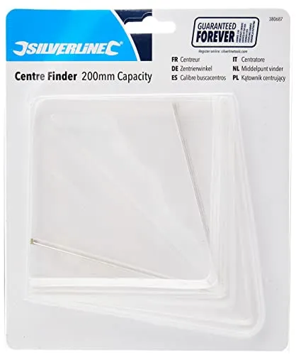 Silverline 380687 Zentrierwinkel Kapazität: 200 mm