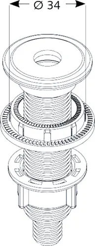 Drehbetätigung für Excenterventile