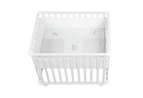 roba® Laufgitter 100 x 75 cm, Fox & Bunny