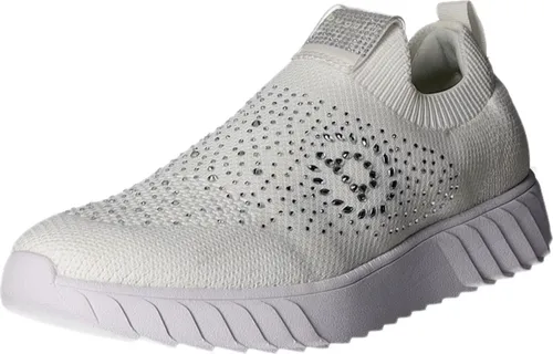 bugatti Damen-Slip-On-Mesh-Slipper in weiß von Bugatti