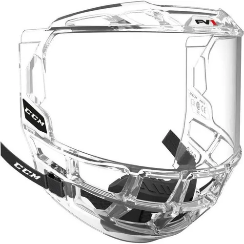CCM FV1 Vollgesichtsvisier Junior – Optimaler Schutz für kleine Spieler - Das CCM FV1 Vollgesichtsvisier für Junioren bietet umfassenden Schutz und Sicht. Ideal für den Hockeysport, sorgt es für Sicherheit und Komfort auf dem Eis.