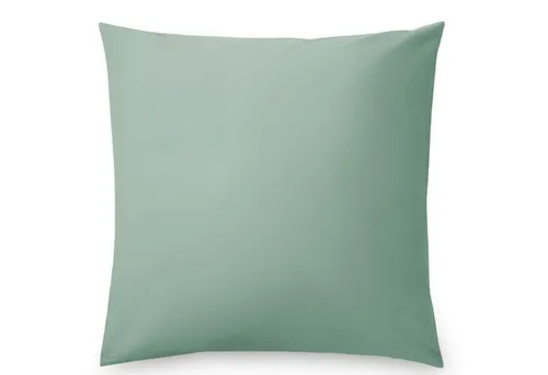 Blumtal Kissenbezüge Premium Mako Satin Kissenbezug, superweich aus 100% Baumwolle, (2 Stück), OEKO-TEX zertifiziert – Glanzoptik & farblich passender Reißverschluss