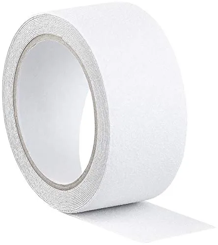 AGT Anti Rutsch Tape: Anti-Rutsch-Klebeband, robust & wasserfest, 48 mm x 4 m, transparent (Anti Slip Tape, Antirutschmatte selbstklebend Boot, Selbstklebende Fliesen)