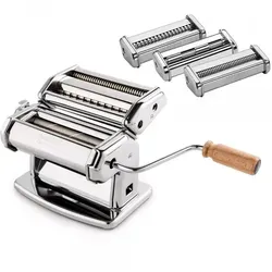 Nudelmaschine Imperia Fabbrica della Pasta - Classic Reihe - Edelstahl Nudelmaschine aus Italien, ideal für die Herstellung von Spaghetti, Lasagneblättern und Tagliatelle – für authentische Pasta-Erlebnisse zu Hause.