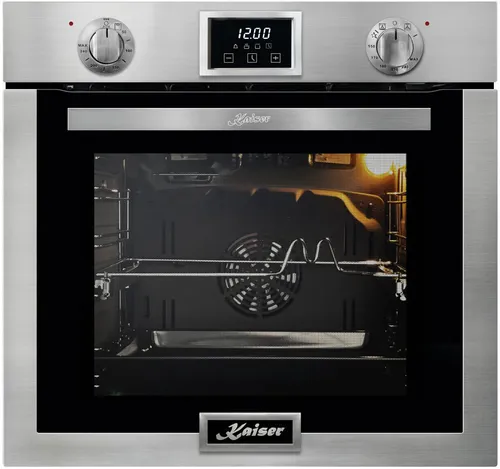 Kaiser Grand CHEF Gas Backofen 79L Einbaubackofen Autark Selbstreinigung Grill