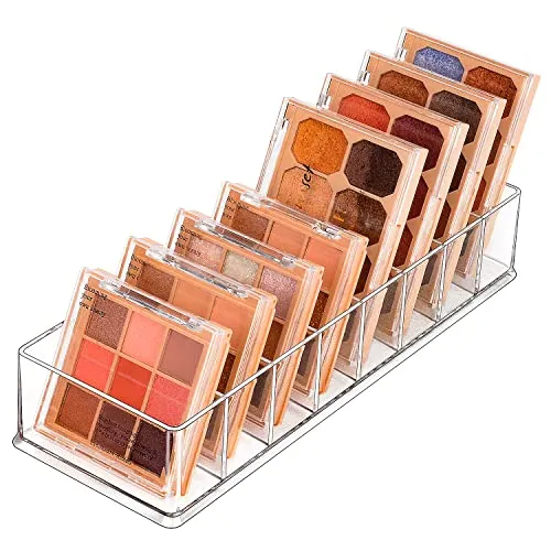 JessLab Schubladen Organizer, 8-Fach Acryl Make-up Organizer Kosmetik Aufbewahrung Schmuck Display für Schreibtisch Kleiderschrank Badezimmer Waschtisch Arbeitsplatte Transparent
