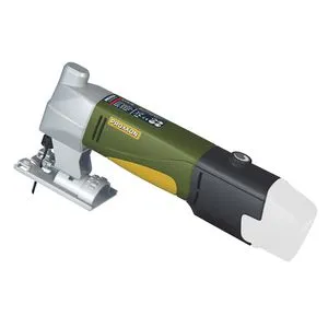 Proxxon Stichsäge STS/A 29857 – 10,8V für präzise Kurvenschnitte - Sägen: Leise und langlebige Akku-Stichsäge mit 10,8V, ideal für Holz und Verbundwerkstoffe, inklusive 4 Supercut-Sägeblätter.