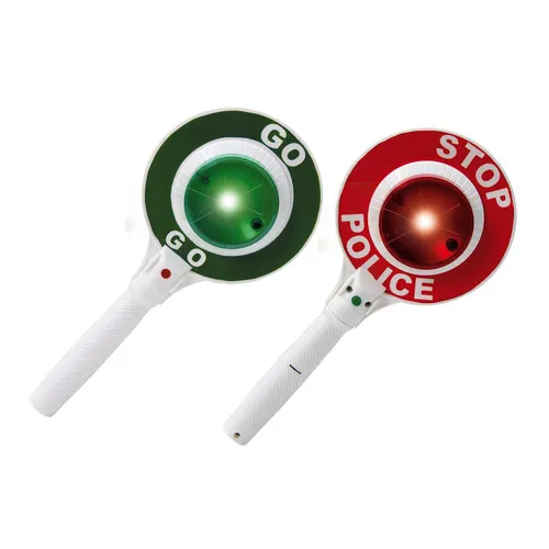 Jamara Spielzeug-Polizeikelle - Polizeikelle mit Licht, ideal für Kinder ab 3 Jahren und fördert kreatives Spielen