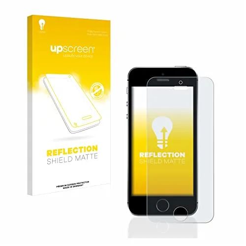 upscreen Entspiegelungs-Schutzfolie für Apple iPhone SE 2016 Displayschutz-Folie Matt [Anti-Reflex, Anti-Fingerprint]
