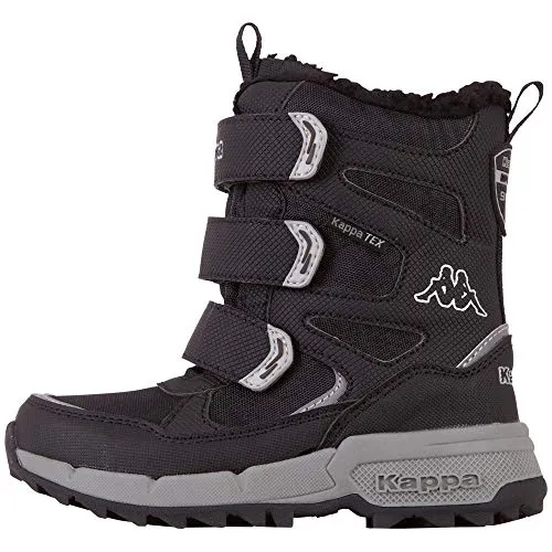 Kappa Unisex Kinder 260902k-1115_30 Winter Boots - Wanderschuhe mit schickem Logodesign, bequemen Fußbett und wärmendem Futter für kalte Tage.