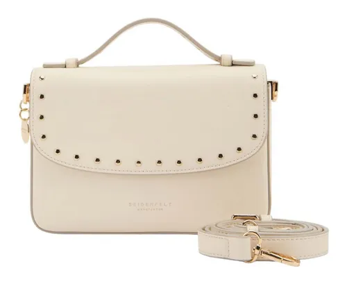 Seidenfelt Senja Handtasche 20 cm beige - Stilvolle Begleiterin - Handtaschen, elegantes Design und perfekt für jeden Anlass dank ihrer kompakten Größe von 20 cm.