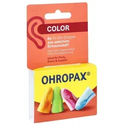 Ohropax Color Schaumstoff Stöpsel