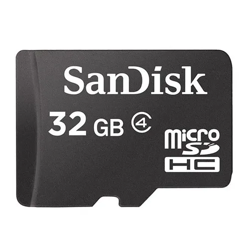 SanDisk SDSDQM-032G-B35 - MicroSDHC-Speicherkarte 32GB, hohe Geschwindigkeit und ideal für Musik, Videos und Fotos
