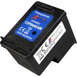 Ampertec Tinte ersetzt HP C2P04AE 62 schwarz