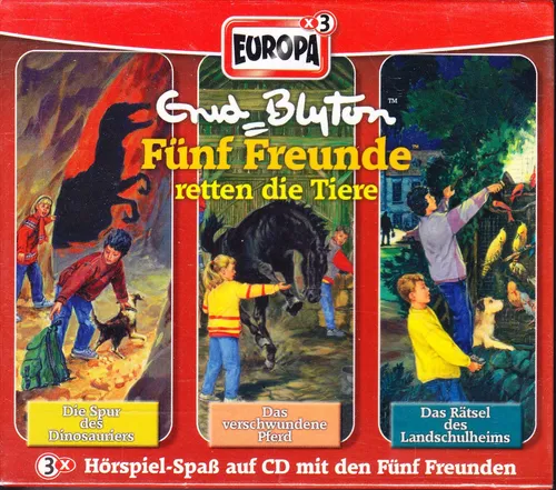 CD Fünf Freunde (3 CD BOX) 40, 41, 46 - Europa 2003  - NEU/OVP