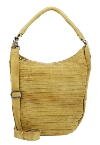 FREDsBRUDER Schultertasche Bestseller aus echtem Rindsleder - Schultertasche im Gürteltier-Look, geräumig genug für DIN A4, mit abnehmbarem, verstellbarem Schulterriemen - ideal für jeden Anlass und jedes Outfit.